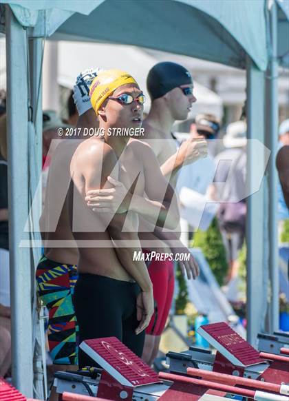 Thumbnail 1 in CIF State Boys Championships (Final Swim Events) photogallery.