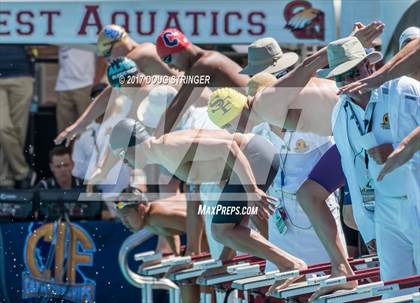 Thumbnail 3 in CIF State Boys Championships (Final Swim Events) photogallery.