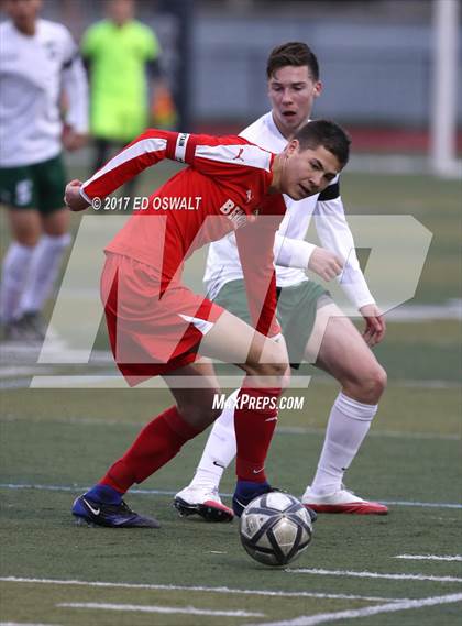 Thumbnail 3 in De La Salle vs. Berkeley (CIF NCS D1 Final) photogallery.