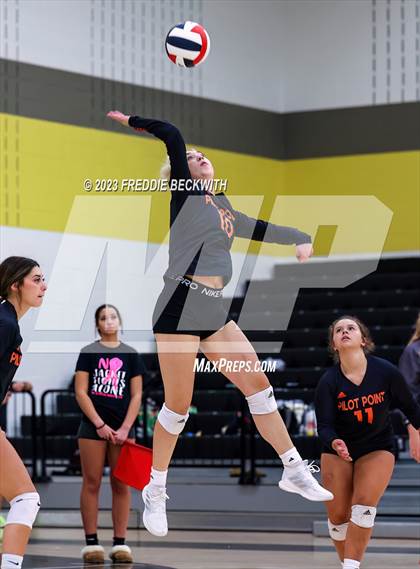 Thumbnail 3 in Pilot Point vs. Tioga (Denison Tournament) photogallery.