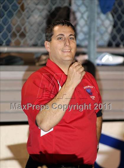 Thumbnail 3 in Henderson @ Alvarado (3A Division 1 Semifinals) photogallery.