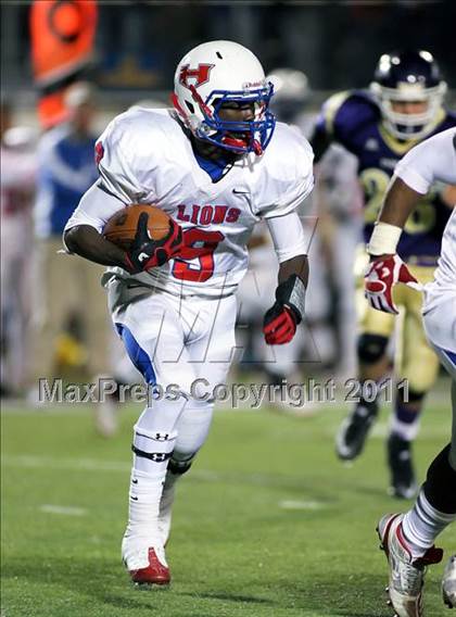 Thumbnail 1 in Henderson @ Alvarado (3A Division 1 Semifinals) photogallery.