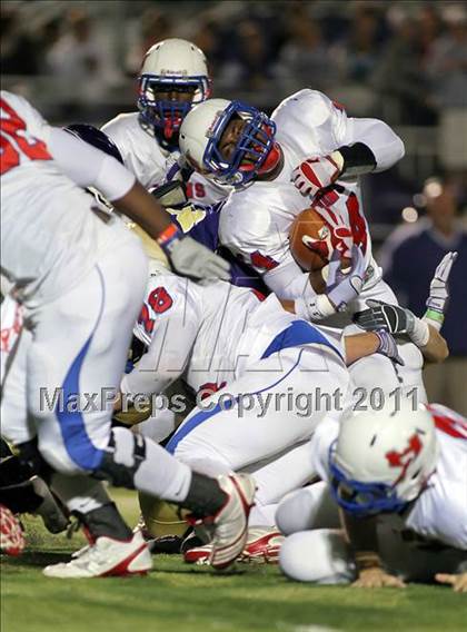 Thumbnail 3 in Henderson @ Alvarado (3A Division 1 Semifinals) photogallery.
