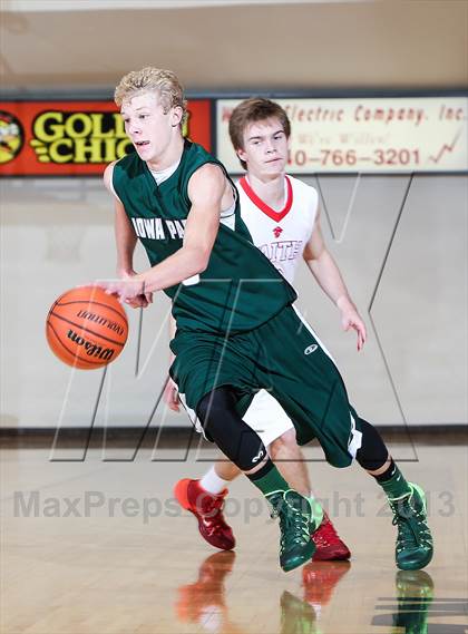 Thumbnail 1 in Faith Christian vs. Iowa Park (Fantasy of Lights Tournament) photogallery.