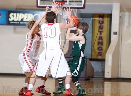 Thumbnail 2 in Faith Christian vs. Iowa Park (Fantasy of Lights Tournament) photogallery.