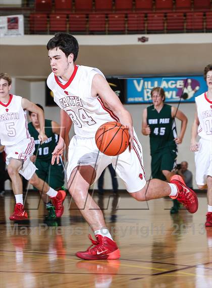 Thumbnail 2 in Faith Christian vs. Iowa Park (Fantasy of Lights Tournament) photogallery.