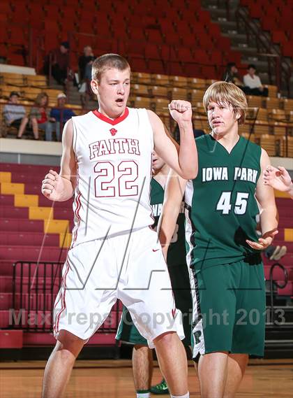 Thumbnail 2 in Faith Christian vs. Iowa Park (Fantasy of Lights Tournament) photogallery.