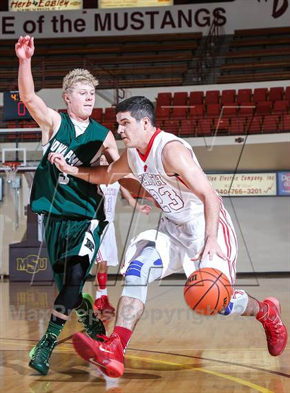 Thumbnail 3 in Faith Christian vs. Iowa Park (Fantasy of Lights Tournament) photogallery.