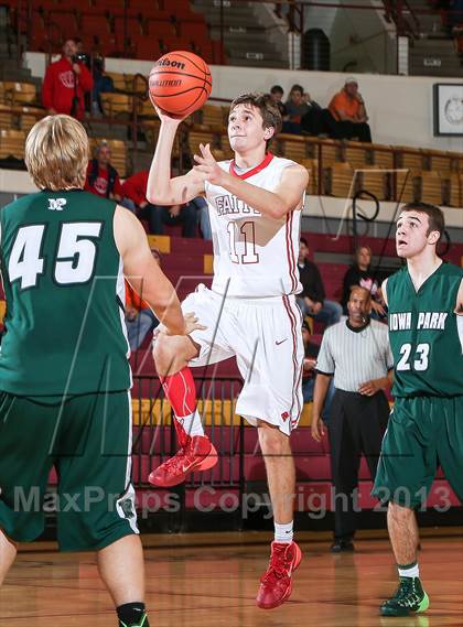 Thumbnail 2 in Faith Christian vs. Iowa Park (Fantasy of Lights Tournament) photogallery.
