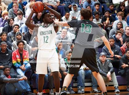Thumbnail 2 in Kinston vs. Greenfield (John Wall Holiday Invitational) photogallery.
