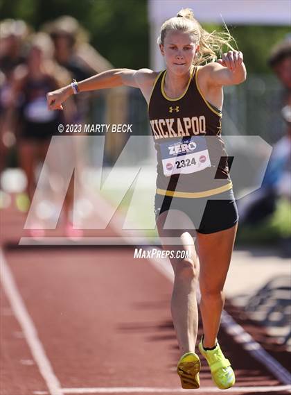 Thumbnail 1 in Class 5 Triple Jump (MSHSAA State Championship) photogallery.