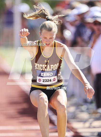 Thumbnail 3 in Class 5 Triple Jump (MSHSAA State Championship) photogallery.