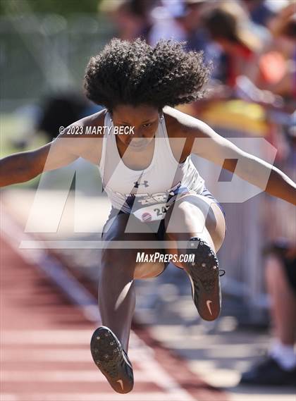 Thumbnail 3 in Class 5 Triple Jump (MSHSAA State Championship) photogallery.