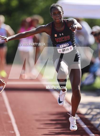 Thumbnail 1 in Class 5 Triple Jump (MSHSAA State Championship) photogallery.