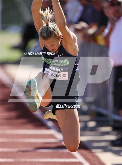 Thumbnail 3 in Class 5 Triple Jump (MSHSAA State Championship) photogallery.