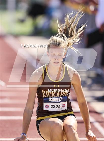Thumbnail 2 in Class 5 Triple Jump (MSHSAA State Championship) photogallery.