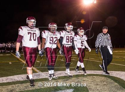 Thumbnail 2 in La Salle Academy @ Bishop Hendricken (MaxPreps Rivalry Series) photogallery.