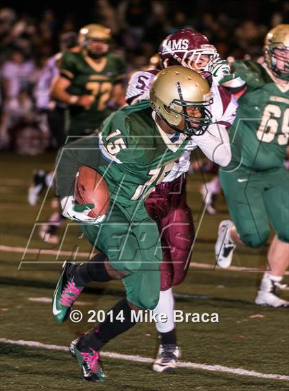 Thumbnail 3 in La Salle Academy @ Bishop Hendricken (MaxPreps Rivalry Series) photogallery.
