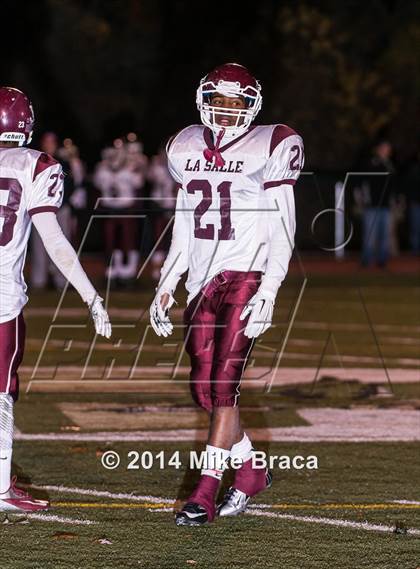 Thumbnail 2 in La Salle Academy @ Bishop Hendricken (MaxPreps Rivalry Series) photogallery.