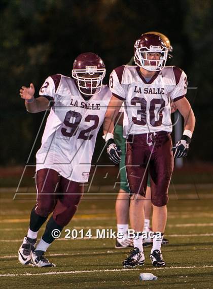 Thumbnail 2 in La Salle Academy @ Bishop Hendricken (MaxPreps Rivalry Series) photogallery.