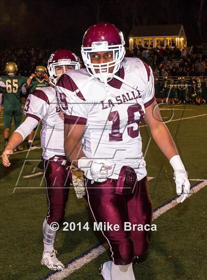 Thumbnail 2 in La Salle Academy @ Bishop Hendricken (MaxPreps Rivalry Series) photogallery.