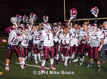 Thumbnail 2 in La Salle Academy @ Bishop Hendricken (MaxPreps Rivalry Series) photogallery.