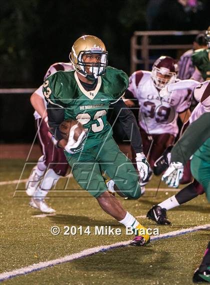 Thumbnail 2 in La Salle Academy @ Bishop Hendricken (MaxPreps Rivalry Series) photogallery.