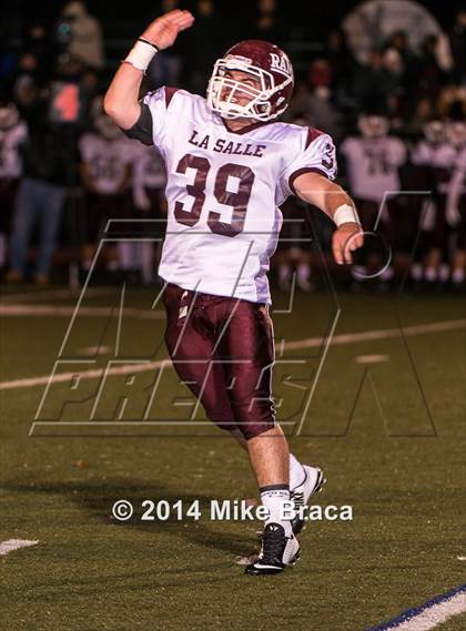 Thumbnail 1 in La Salle Academy @ Bishop Hendricken (MaxPreps Rivalry Series) photogallery.