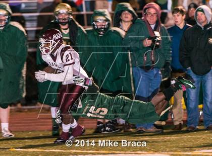 Thumbnail 2 in La Salle Academy @ Bishop Hendricken (MaxPreps Rivalry Series) photogallery.