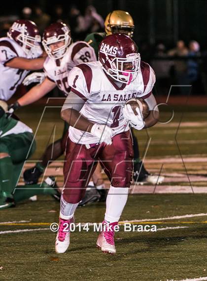 Thumbnail 3 in La Salle Academy @ Bishop Hendricken (MaxPreps Rivalry Series) photogallery.