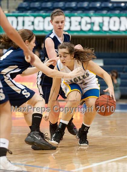 Thumbnail 1 in Vincent Memorial vs Christian Life Academy (CIF SDS D5 Final) photogallery.