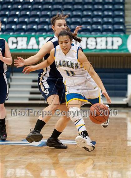 Thumbnail 1 in Vincent Memorial vs Christian Life Academy (CIF SDS D5 Final) photogallery.