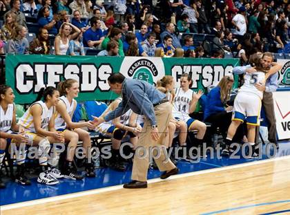 Thumbnail 3 in Vincent Memorial vs Christian Life Academy (CIF SDS D5 Final) photogallery.