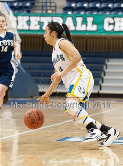 Thumbnail 2 in Vincent Memorial vs Christian Life Academy (CIF SDS D5 Final) photogallery.