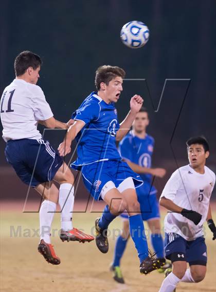 Thumbnail 3 in Roberson vs. Sanderson (NCHSAA 4A Final) photogallery.