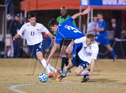 Thumbnail 2 in Roberson vs. Sanderson (NCHSAA 4A Final) photogallery.