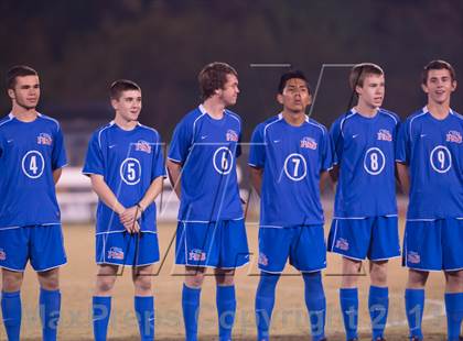Thumbnail 3 in Roberson vs. Sanderson (NCHSAA 4A Final) photogallery.