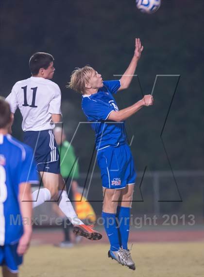 Thumbnail 3 in Roberson vs. Sanderson (NCHSAA 4A Final) photogallery.