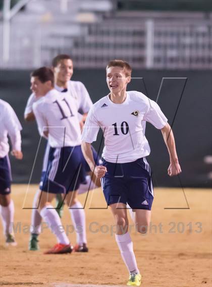 Thumbnail 2 in Roberson vs. Sanderson (NCHSAA 4A Final) photogallery.