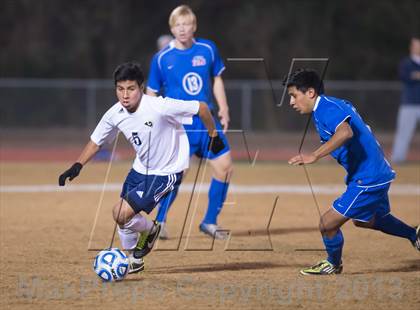 Thumbnail 2 in Roberson vs. Sanderson (NCHSAA 4A Final) photogallery.