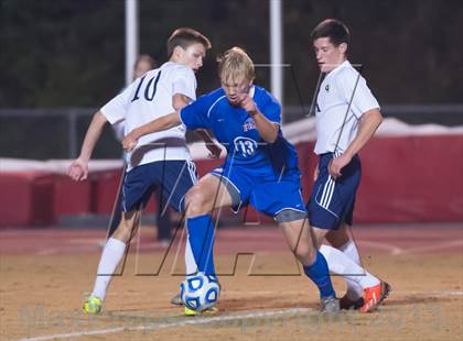 Thumbnail 2 in Roberson vs. Sanderson (NCHSAA 4A Final) photogallery.