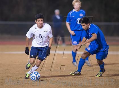 Thumbnail 3 in Roberson vs. Sanderson (NCHSAA 4A Final) photogallery.