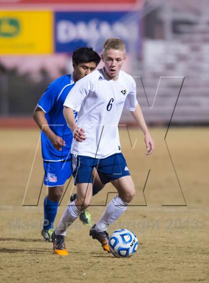 Thumbnail 3 in Roberson vs. Sanderson (NCHSAA 4A Final) photogallery.