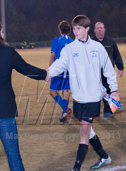 Thumbnail 3 in Roberson vs. Sanderson (NCHSAA 4A Final) photogallery.