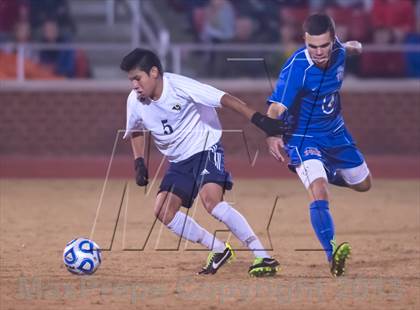 Thumbnail 2 in Roberson vs. Sanderson (NCHSAA 4A Final) photogallery.