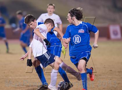Thumbnail 3 in Roberson vs. Sanderson (NCHSAA 4A Final) photogallery.