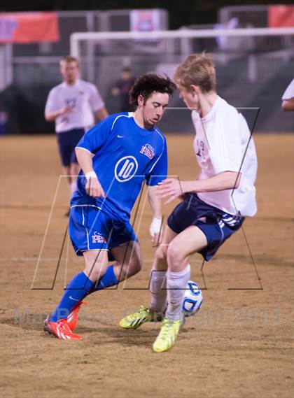 Thumbnail 3 in Roberson vs. Sanderson (NCHSAA 4A Final) photogallery.