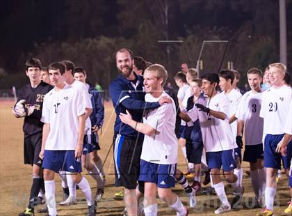 Thumbnail 2 in Roberson vs. Sanderson (NCHSAA 4A Final) photogallery.