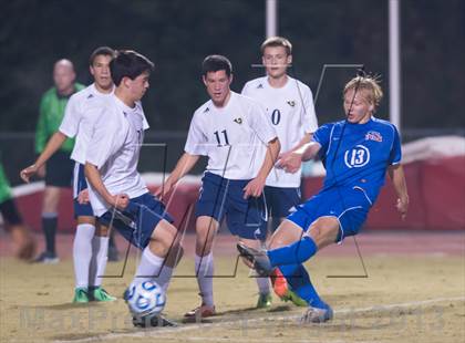 Thumbnail 1 in Roberson vs. Sanderson (NCHSAA 4A Final) photogallery.