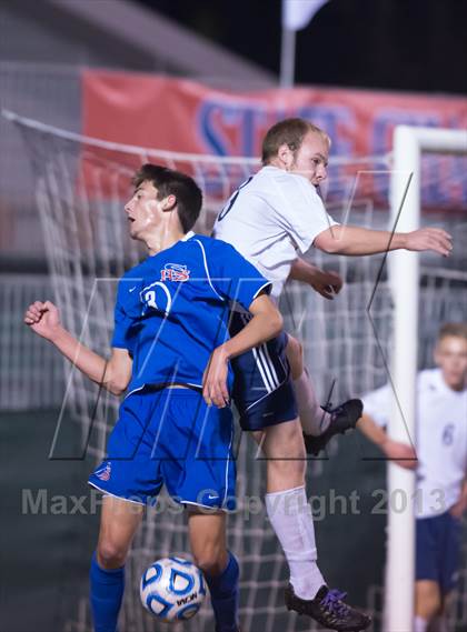 Thumbnail 2 in Roberson vs. Sanderson (NCHSAA 4A Final) photogallery.